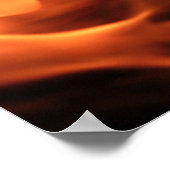 Brandvuur Poster (Hoek)