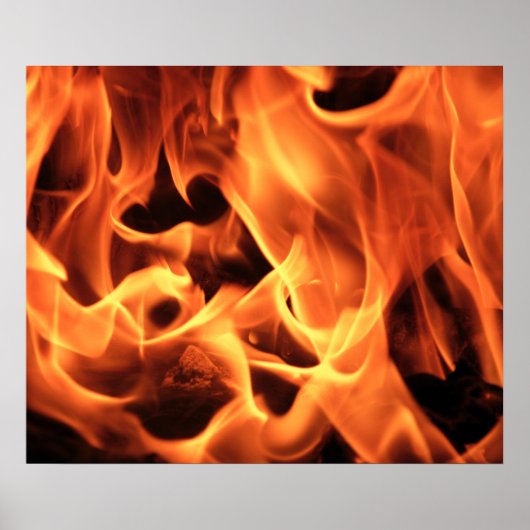Brandvuur Poster (Voorkant)