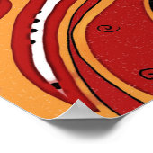 Brandvuur Poster (Hoek)