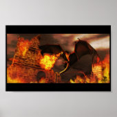 Brandvuur Poster (Voorkant)