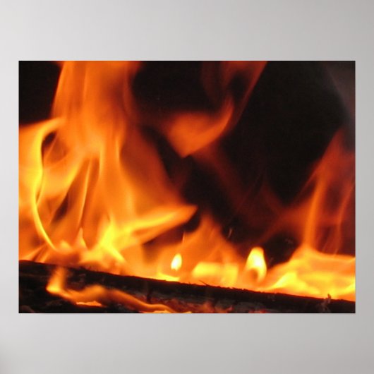 Brandvuur Poster (Voorkant)