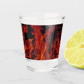 Brandvuur Shot Glas (Voorkant)
