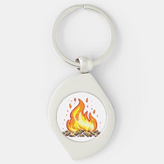 Brandvuur Sleutelhanger (Voorkant)