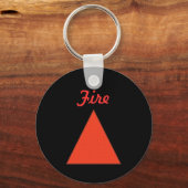 Brandvuur Sleutelhanger (Voorkant)