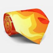 Brandvuur Stropdas (Opgerold)