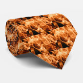 Brandvuur Stropdas (Opgerold)