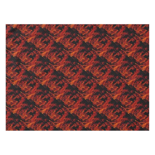 Brandvuur Tafelkleed (Voorkant (Horizontaal))