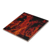 Brandvuur Tegeltje (Zijkant)