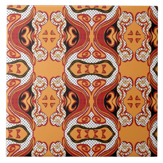 Brandvuur Tegeltje (Voorkant)