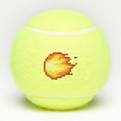 Brandvuur Tennisballen (Achterkant)