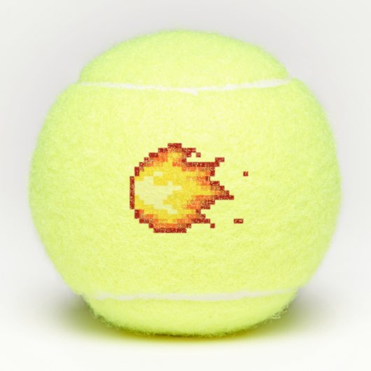 Brandvuur Tennisballen (Voorkant)