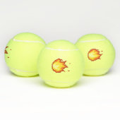 Brandvuur Tennisballen (Multi)