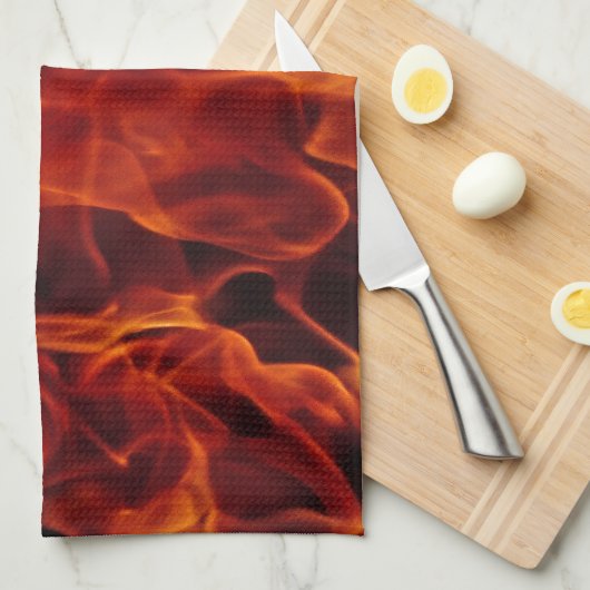 Brandvuur Theedoek (Quarter Fold)