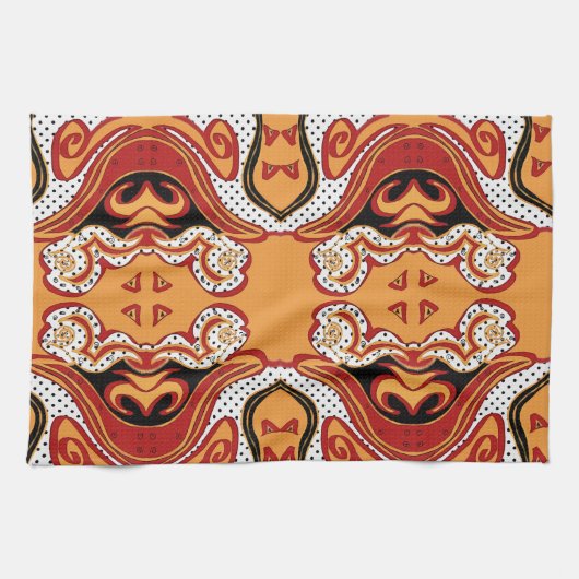 Brandvuur Theedoek (Horizontaal)