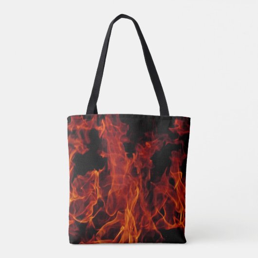 Brandvuur Tote Bag (Achterkant)