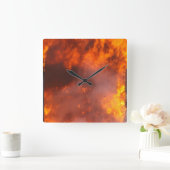 Brandvuur Vierkante Klok (Huis)