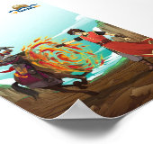 Brandwand - TAOFEWA Manga / Anime Poster (Hoek)