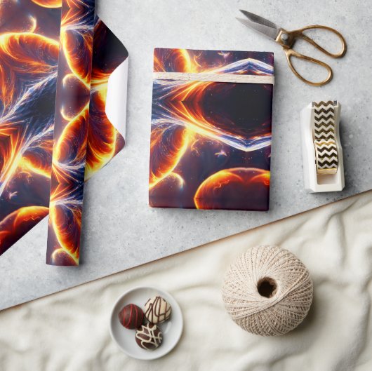 brandwaterruimte cadeaupapier (Crafts)