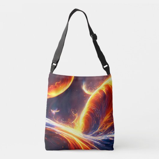 brandwaterruimte crossbody tas (Achterkant)