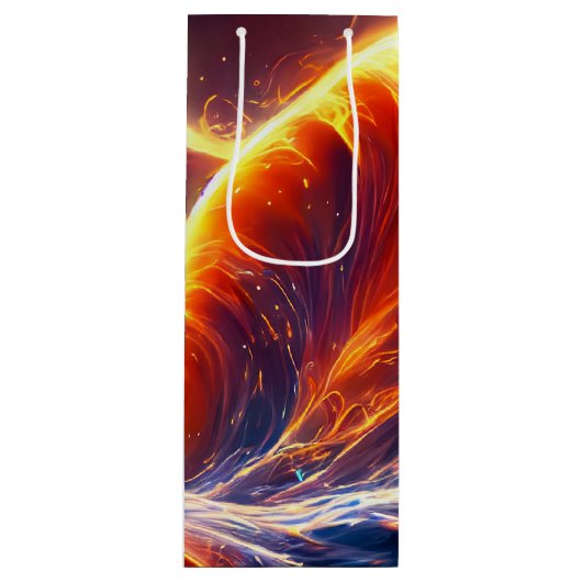 brandwaterruimte wijn cadeautas (Voorkant)