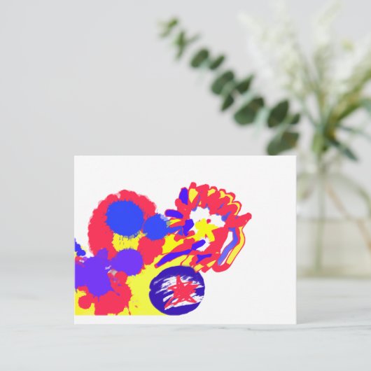 Brandweer 4 juli briefkaart (Staand voorkant)