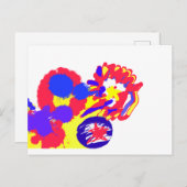 Brandweer 4 juli briefkaart (Voorkant / Achterkant)