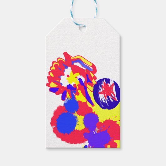 Brandweer 4 juli cadeaulabel (Voorkant)