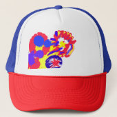 Brandweer 4 juli trucker pet (Voorkant)