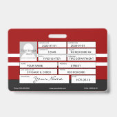 Brandweer Badge (Achterkant)