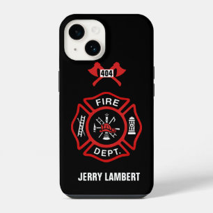 Brandweer Badge Aangepast iPhone 14 Hoesje
