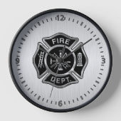 Brandweer Badge Silver (Voorkant)