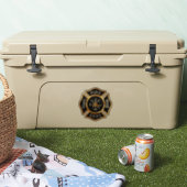 Brandweer Brandweer Badge Gold Sticker (Koeler)