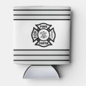 Brandweer Brandweer Dept Logo Koelbox Blikjeskoeler (Voorkant)