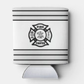 Brandweer Brandweer Dept Logo Koelbox Blikjeskoeler (Achterkant)