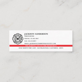 brandweer brandweer Logo Mini Visitekaartje