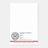  brandweer brandweer Logo Post-it® Notes (Voorkant)