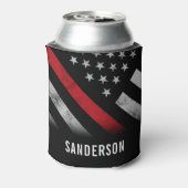 Brandweer Brandweer Pensioen Partij Blikjeskoeler (Blikje Achterkant)