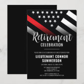 Brandweer Brandweer Pensioen Partij Kaart (Voorkant / Achterkant)