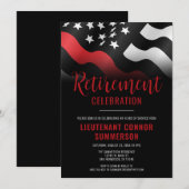 Brandweer Brandweer Pensioen Partij Kaart (Voorkant / Achterkant)