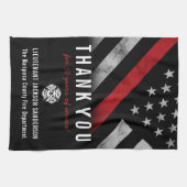 Brandweer Brandweer Pensioen Partij Theedoek (Horizontaal)