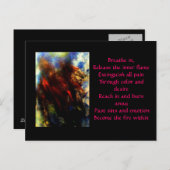 Brandweer Briefkaart (Voorkant / Achterkant)