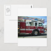 Brandweer Briefkaart (Voorkant / Achterkant)