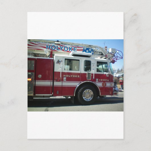 Brandweer Briefkaart (Voorkant)
