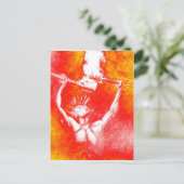 Brandweer Briefkaart (Staand voorkant)