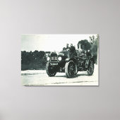 Brandweer Brockton - Motornummer 1 Canvas Afdruk (Voorkant)