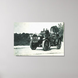 Brandweer Brockton - Motornummer 1 Canvas Afdruk