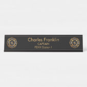 Brandweer Bureau Naambordje (Voorkant)