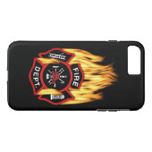 Brandweer Case-Mate iPhone Case (Achterkant (Horizontaal))