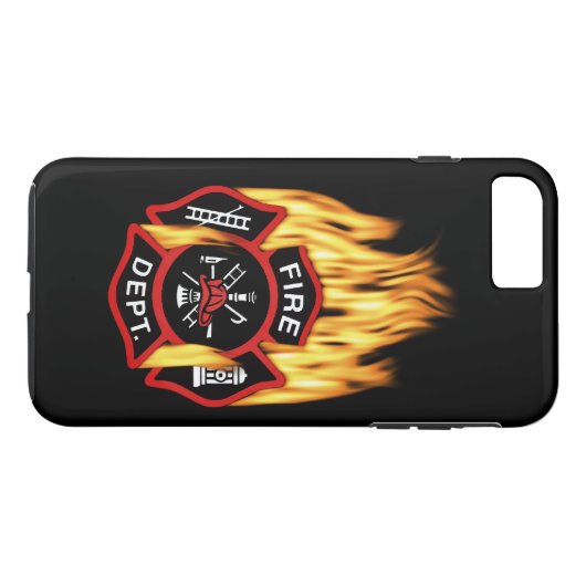 Brandweer Case-Mate iPhone Case (Achterkant (Horizontaal))
