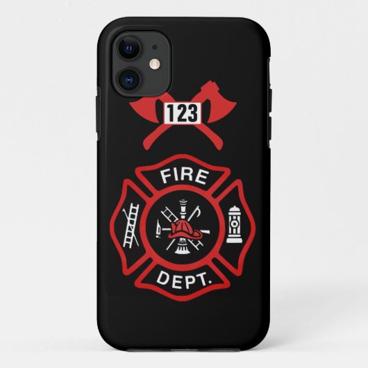 Brandweer Case-Mate iPhone Case (Achterkant)
